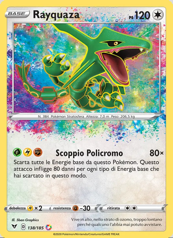 Image of the card Rayquaza