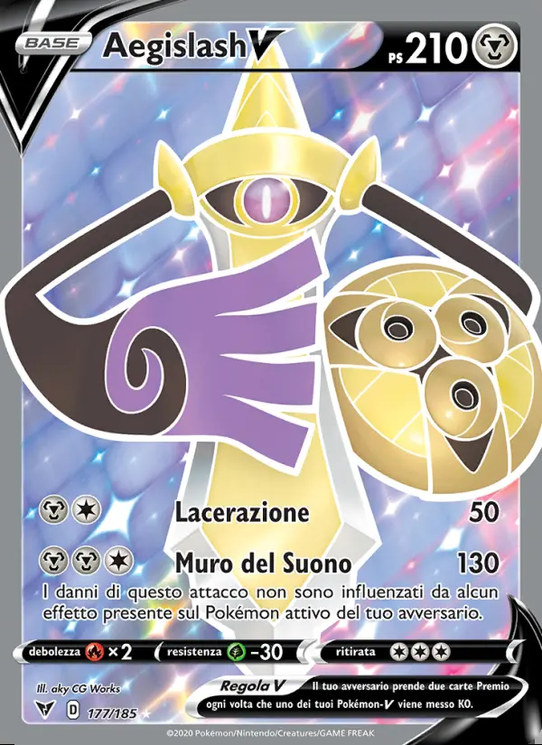 Image of the card Aegislash V