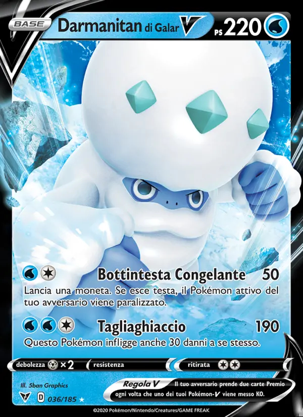 Image of the card Darmanitan di Galar V