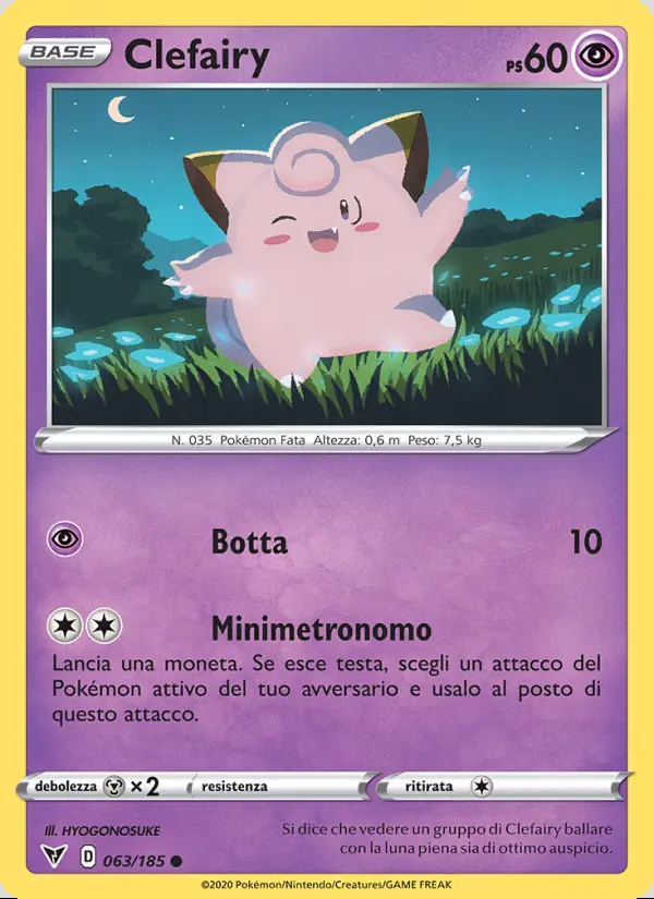 Image of the card Clefairy