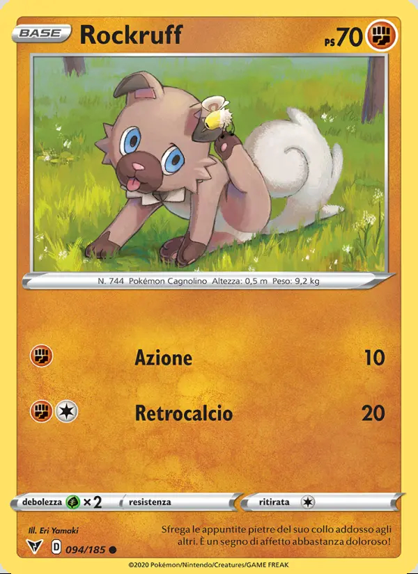 Image of the card Rockruff