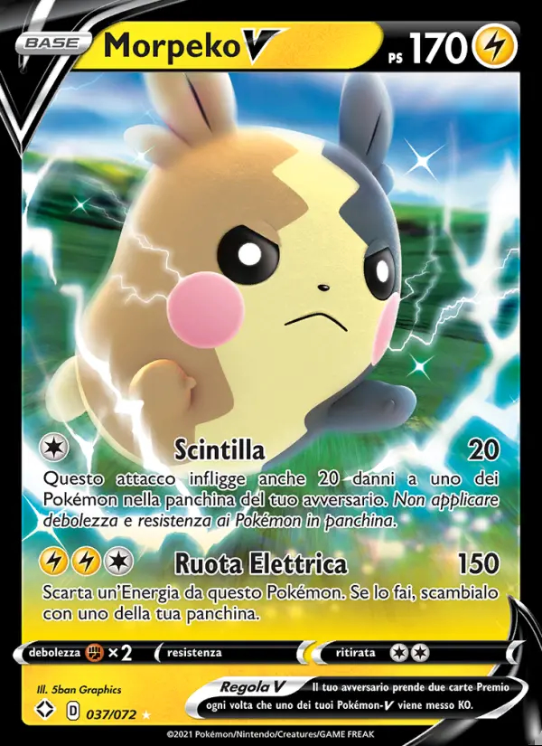 Image of the card Morpeko V