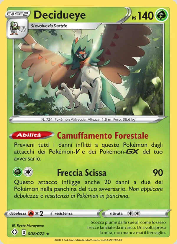 Image of the card Decidueye