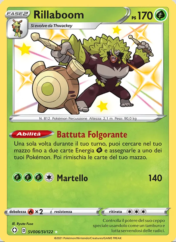 Image of the card Rillaboom