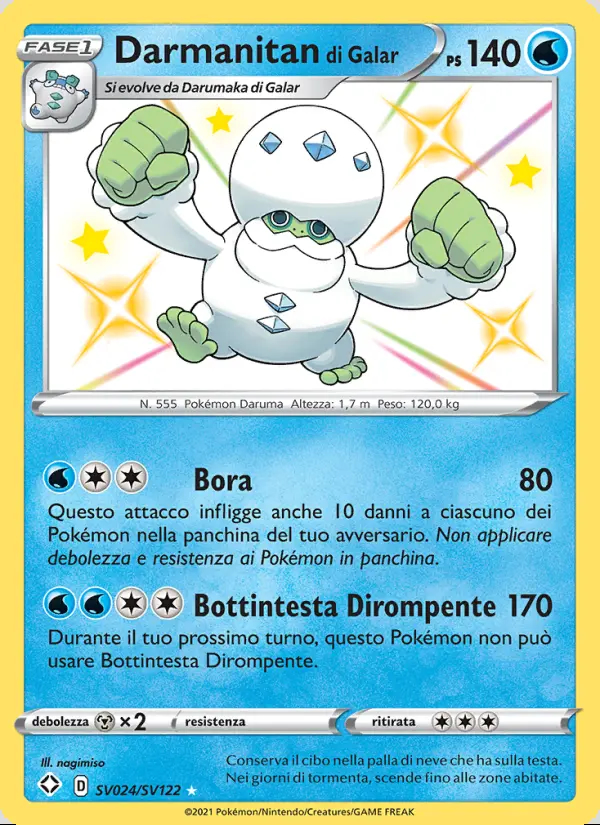 Image of the card Darmanitan di Galar