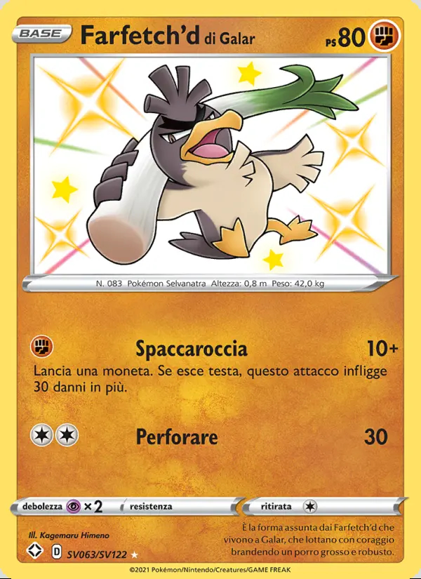 Image of the card Farfetch'd di Galar