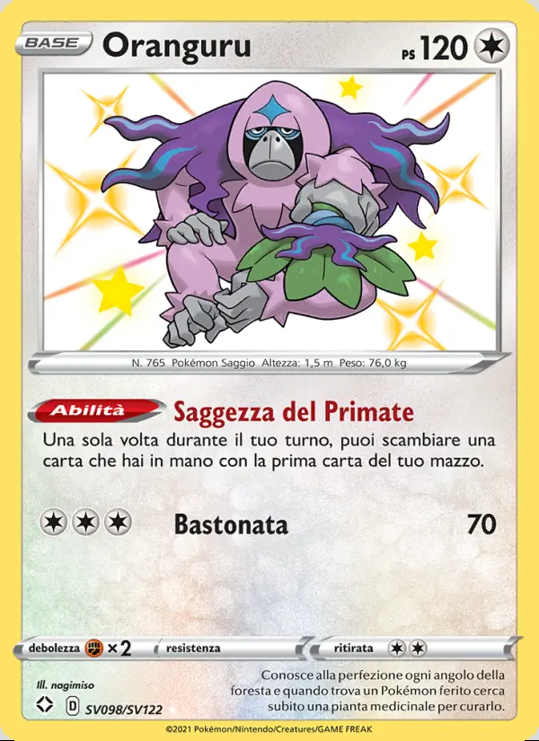 Image of the card Oranguru