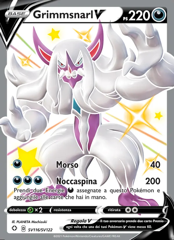 Image of the card Grimmsnarl V