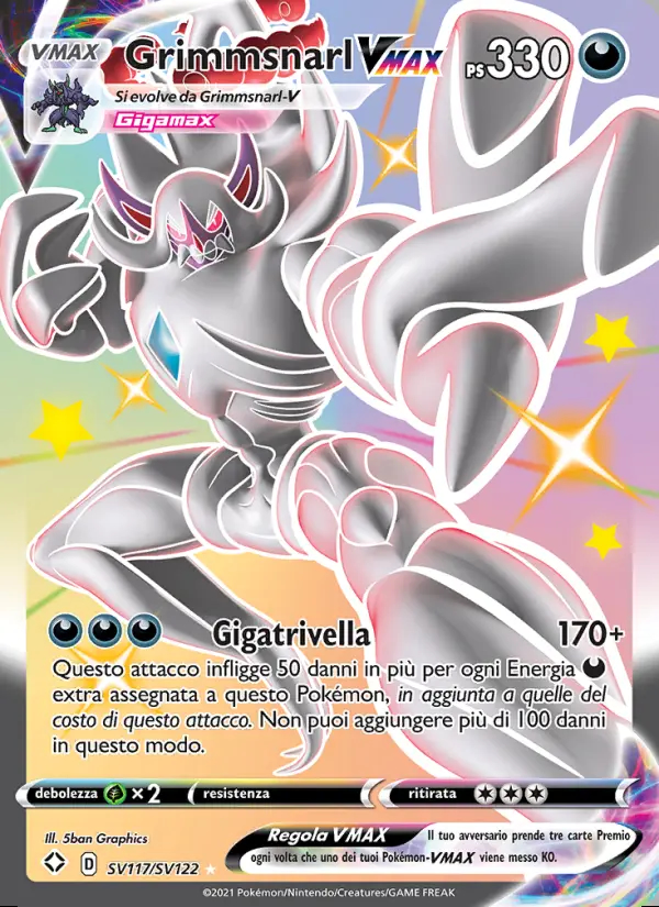 Image of the card Grimmsnarl VMAX