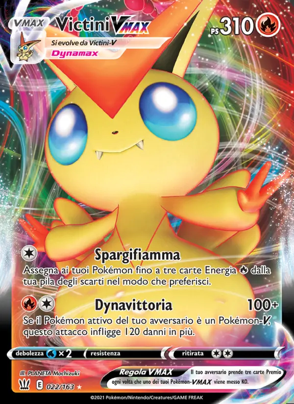 Image of the card Victini VMAX