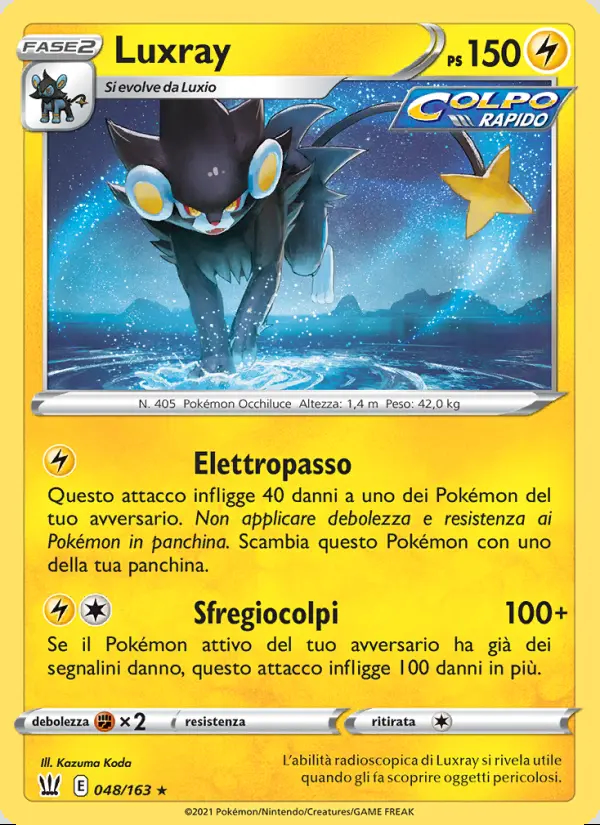 Image of the card Luxray