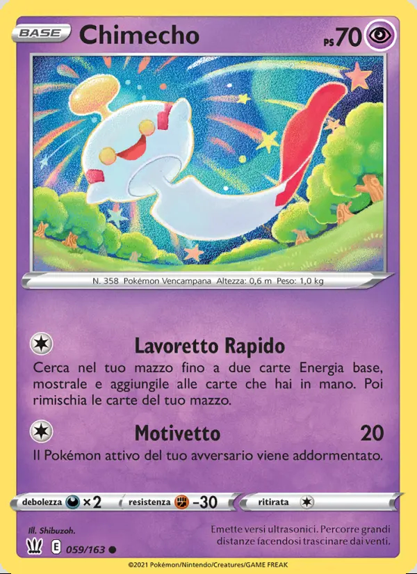 Image of the card Chimecho