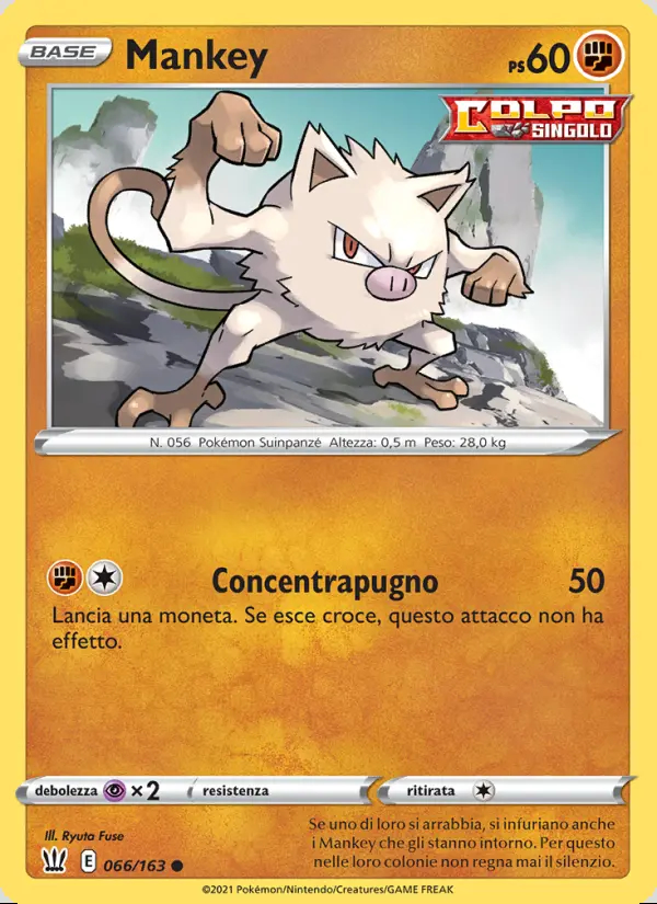 Image of the card Mankey