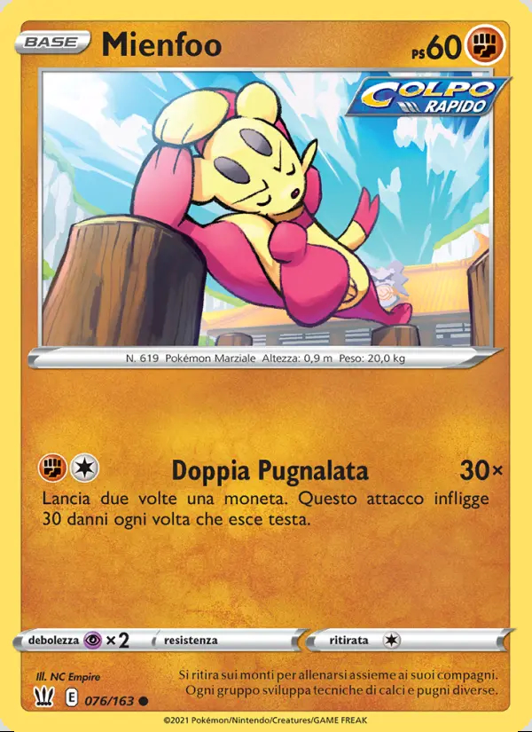 Image of the card Mienfoo