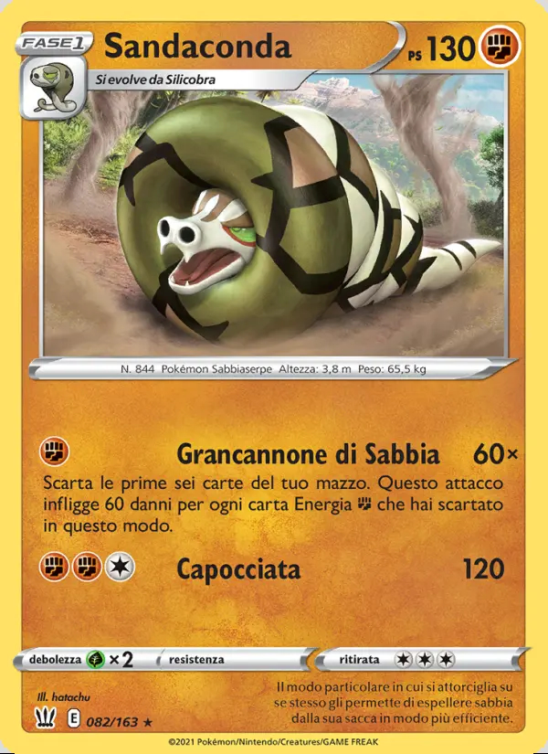 Image of the card Sandaconda