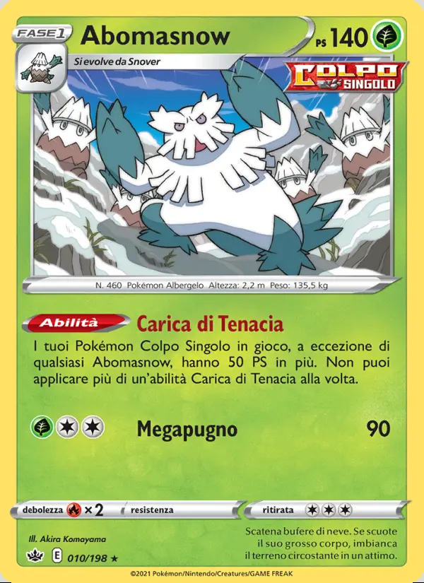 Image of the card Abomasnow