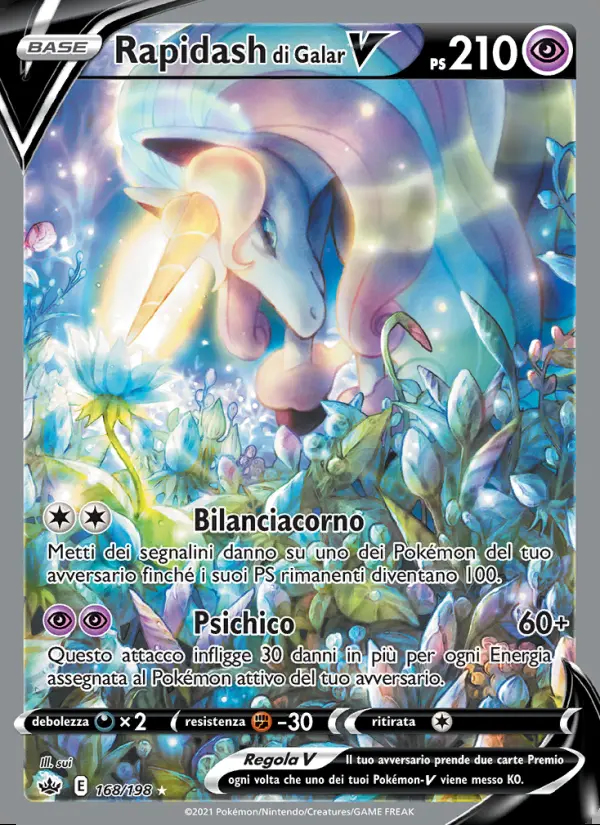 Image of the card Rapidash di Galar V