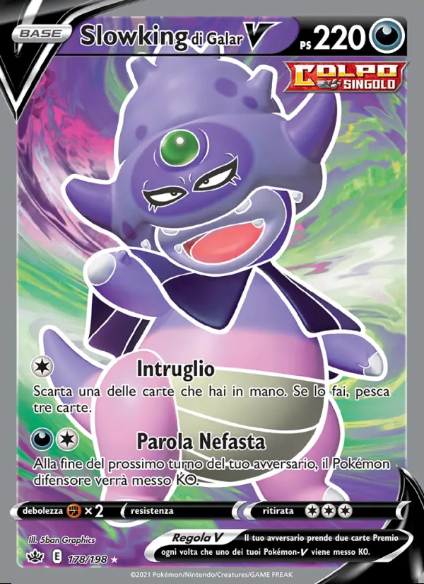 Image of the card Slowking di Galar V