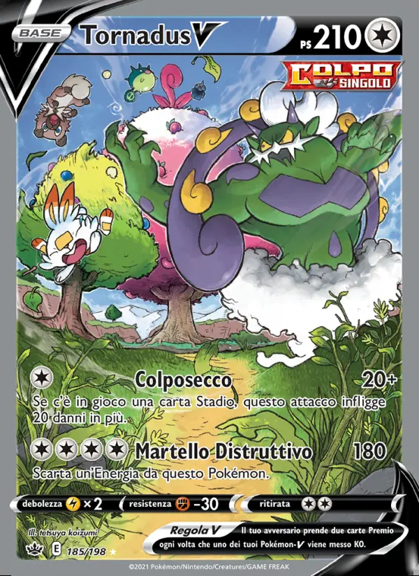 Image of the card Tornadus V