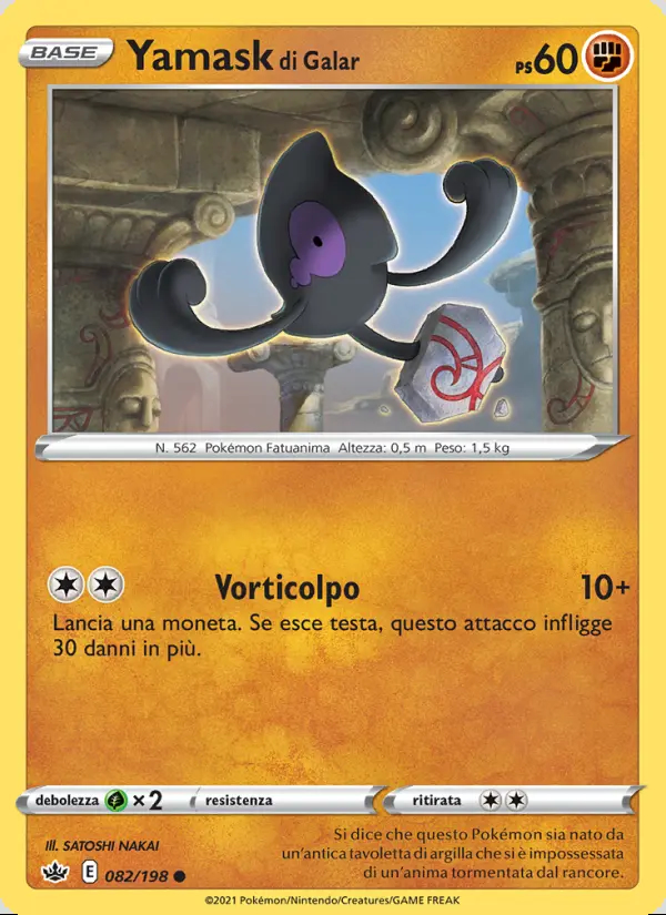 Image of the card Yamask di Galar