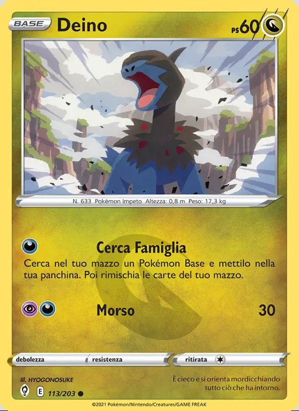 Image of the card Deino