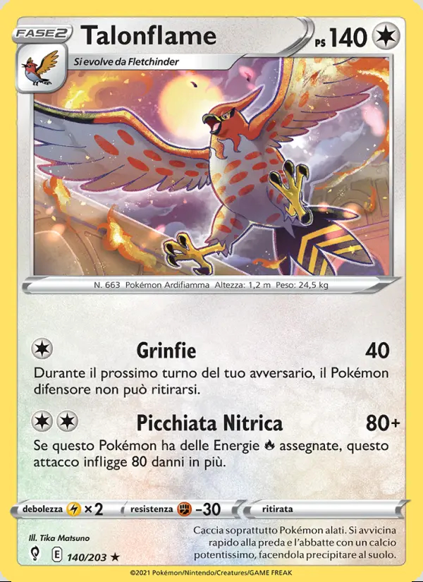 Image of the card Talonflame