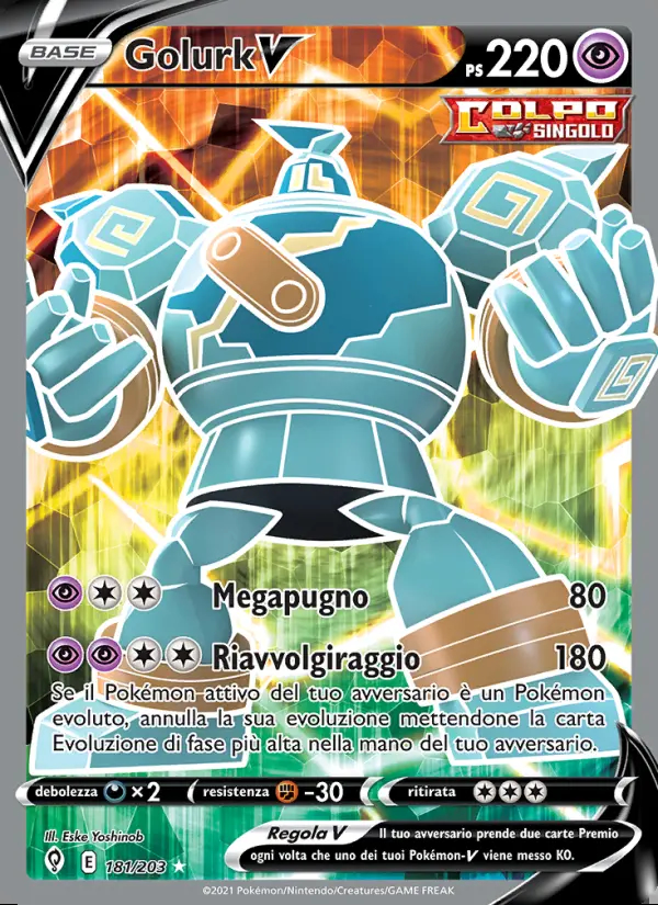 Image of the card Golurk V