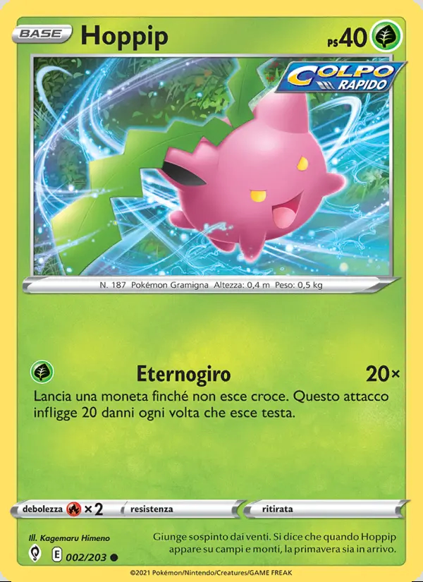 Image of the card Hoppip