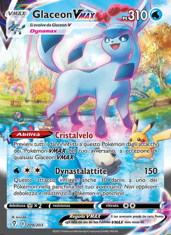 Image of the card Glaceon VMAX