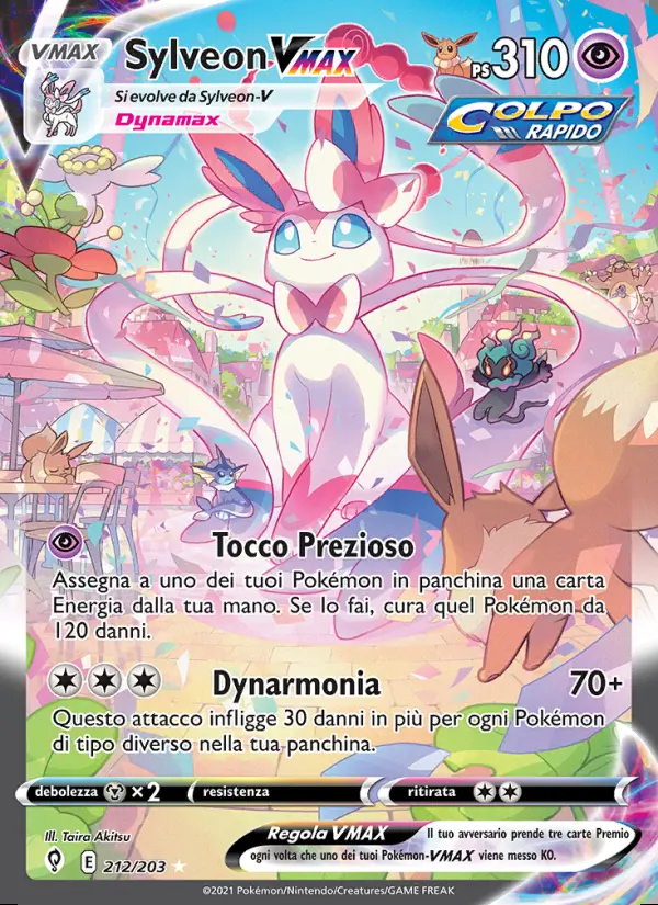 Image of the card Sylveon VMAX