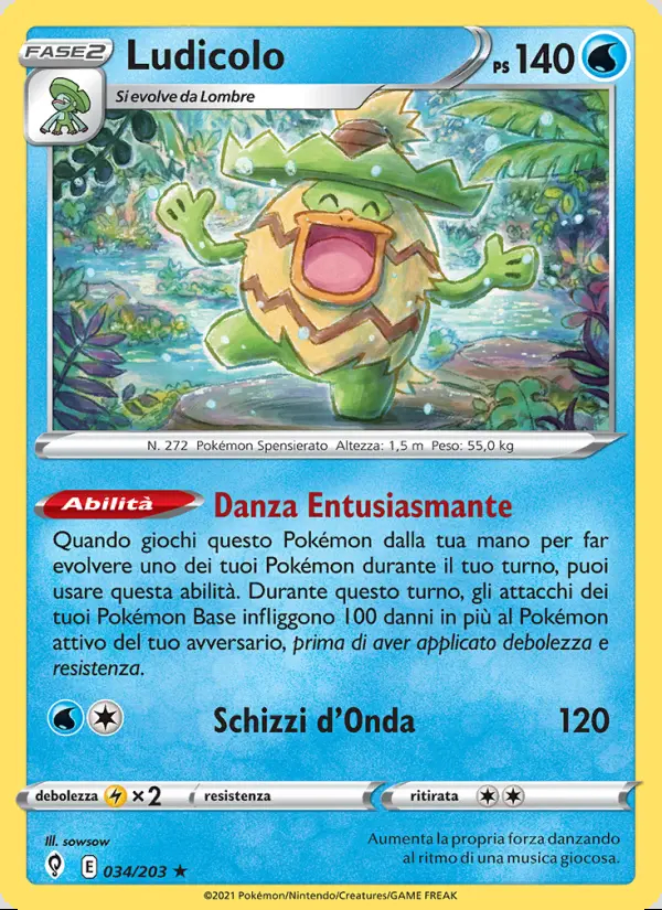 Image of the card Ludicolo