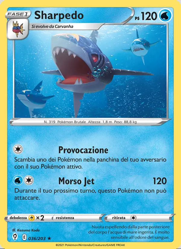 Image of the card Sharpedo