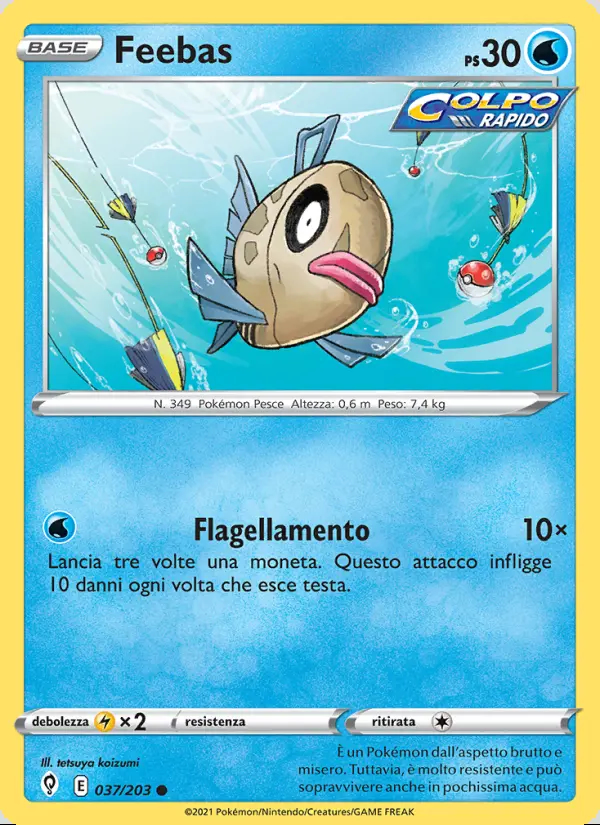 Image of the card Feebas