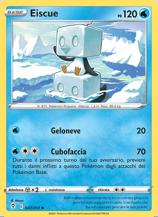 Image of the card Eiscue