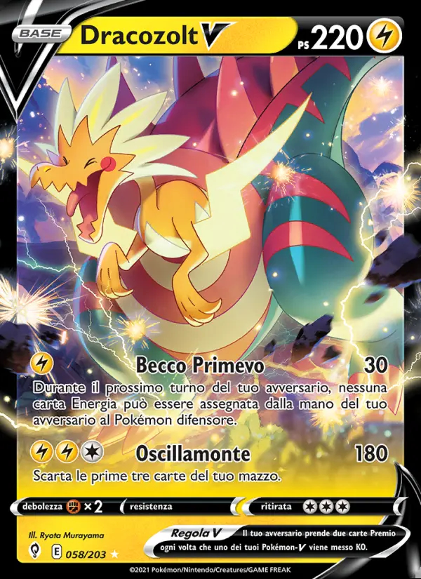 Image of the card Dracozolt V