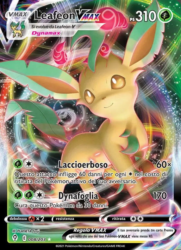 Image of the card Leafeon VMAX