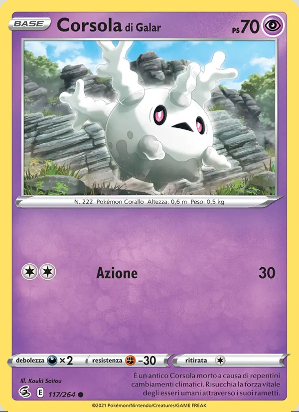 Image of the card Corsola di Galar