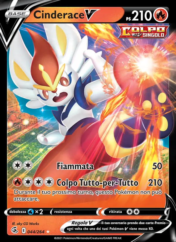 Image of the card Cinderace V