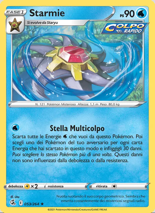 Image of the card Starmie