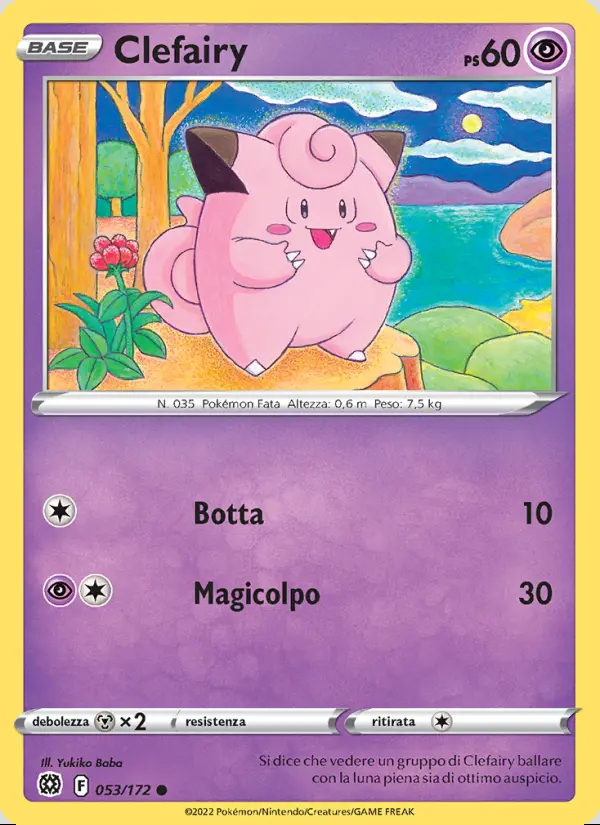 Image of the card Clefairy