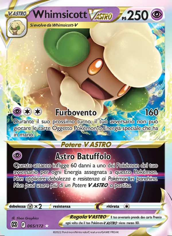 Image of the card Whimsicott V ASTRO