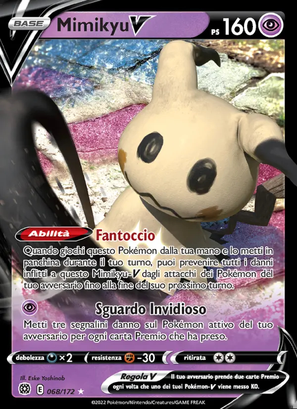 Image of the card Mimikyu V