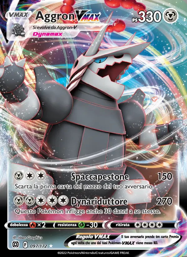 Image of the card Aggron VMAX