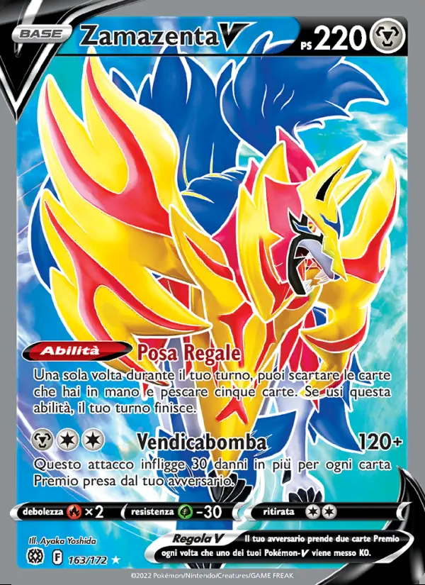 Image of the card Zamazenta V