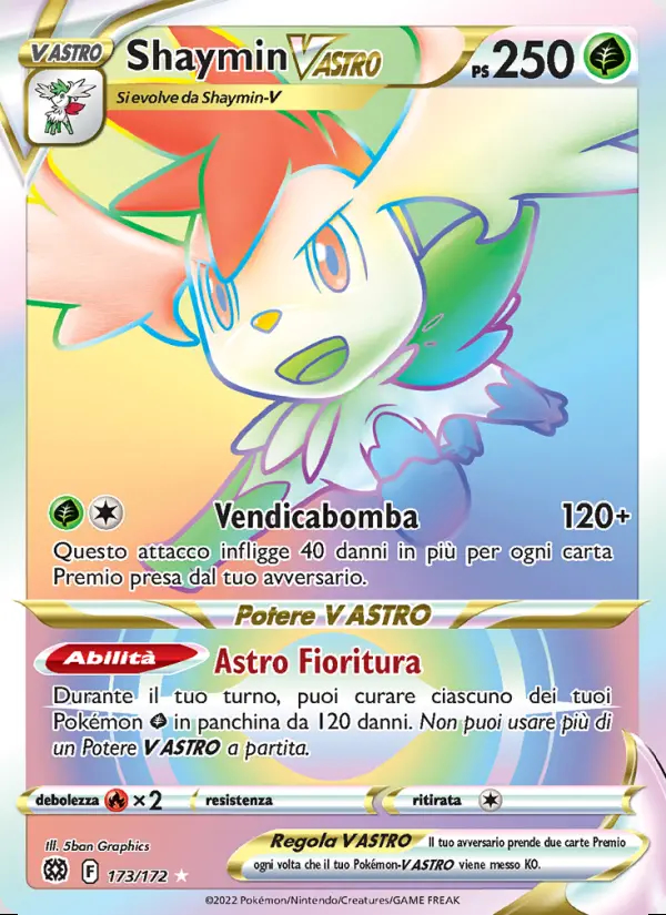 Image of the card Shaymin V ASTRO