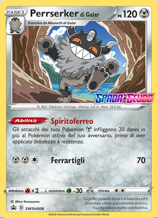 Image of the card Perrserker di Galar