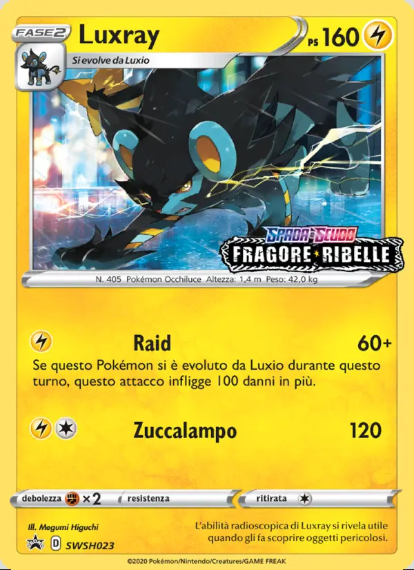 Image of the card Luxray