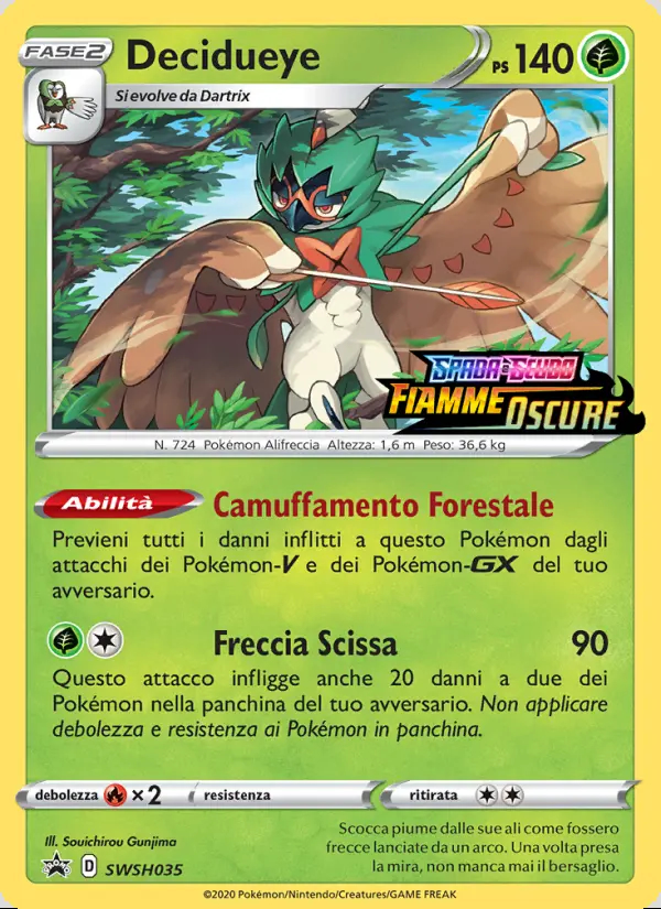 Image of the card Decidueye