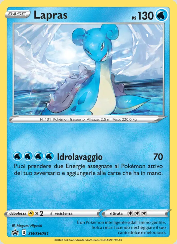 Image of the card Lapras