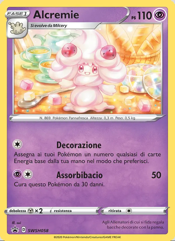 Image of the card Alcremie